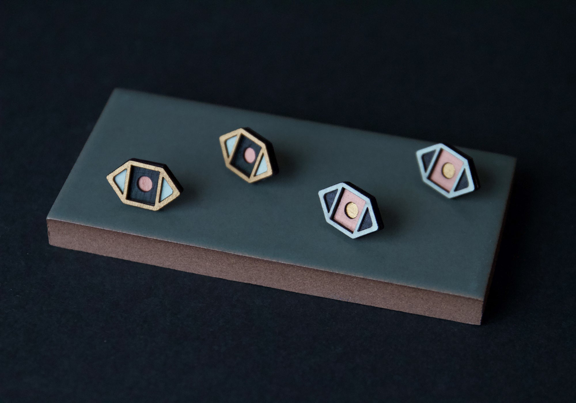 aperture 1 earrings