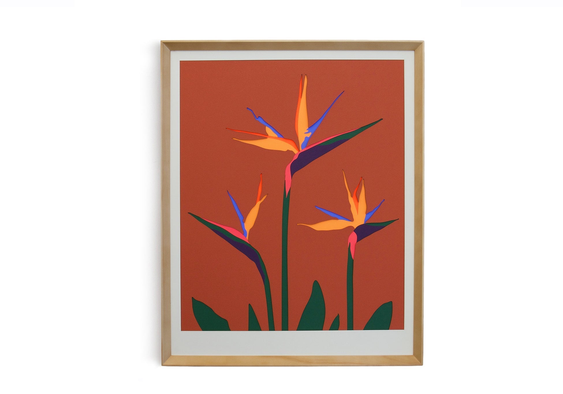 rust bird of paradise